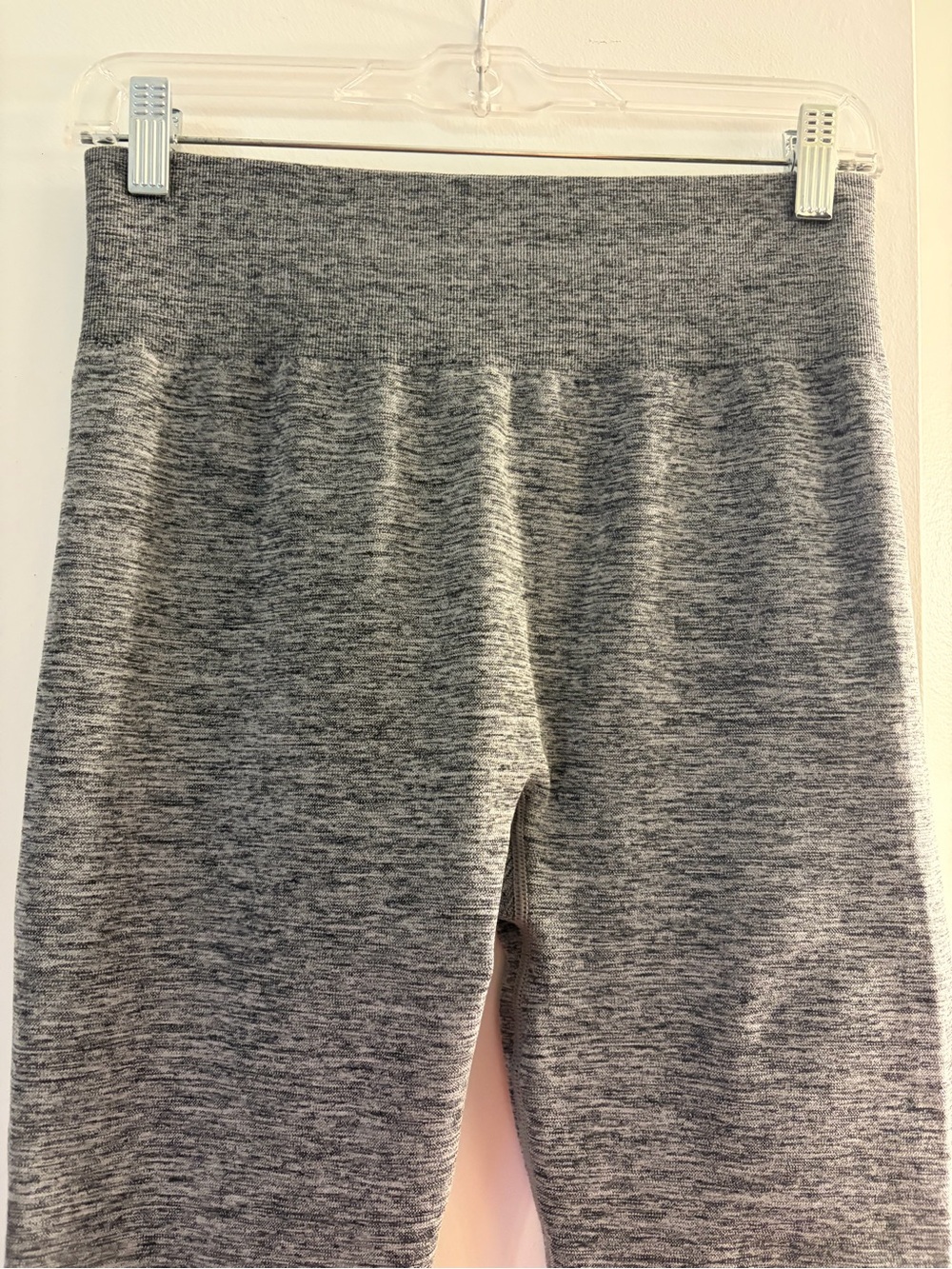 Women's Grey Heather High-Waist Track Pants